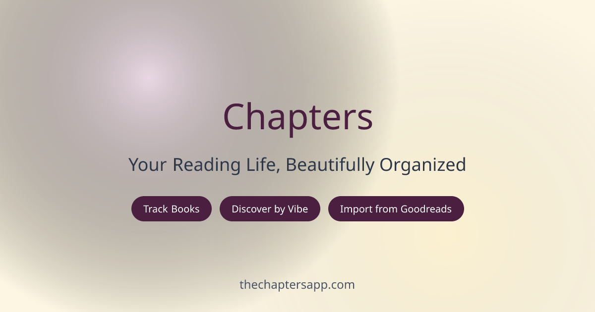 Chapters - Built for How You Actually Read